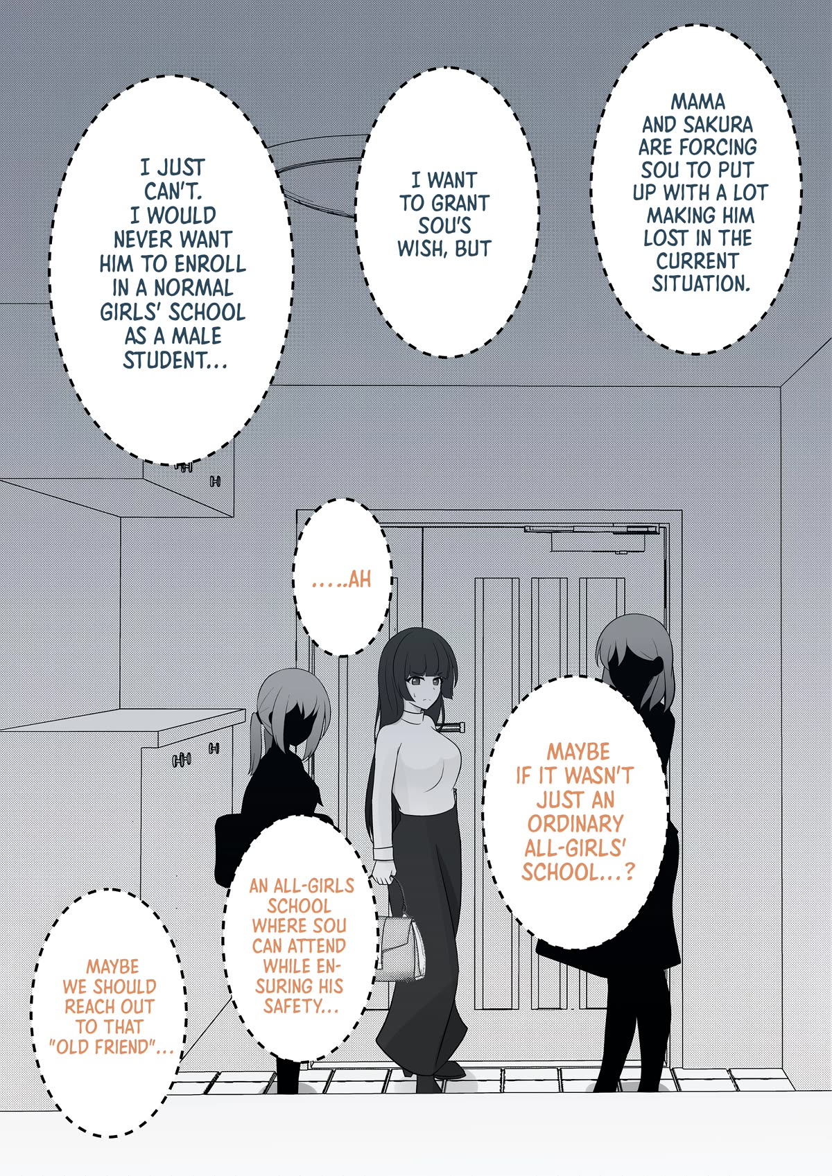 A Parallel World With a 1:39 Male to Female Ratio is Unexpectedly Normal Chapter 36 page 4 - Chapter 36