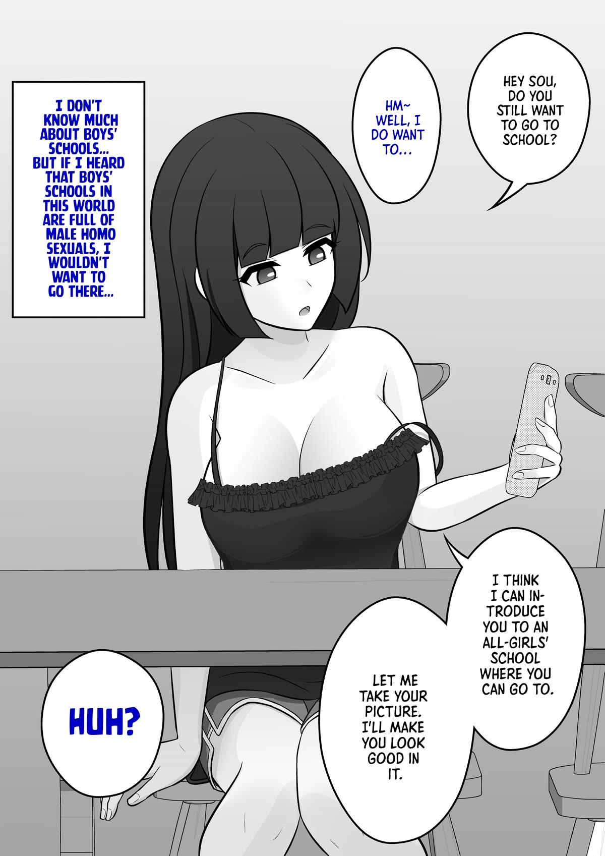 A Parallel World With a 1:39 Male to Female Ratio is Unexpectedly Normal Chapter 37 page 1 - Chapter 37
