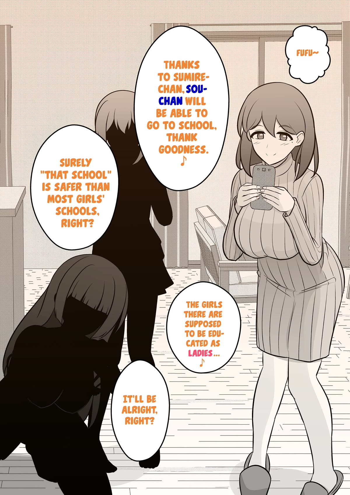 A Parallel World With a 1:39 Male to Female Ratio is Unexpectedly Normal Chapter 38 page 2 - Chapter 38