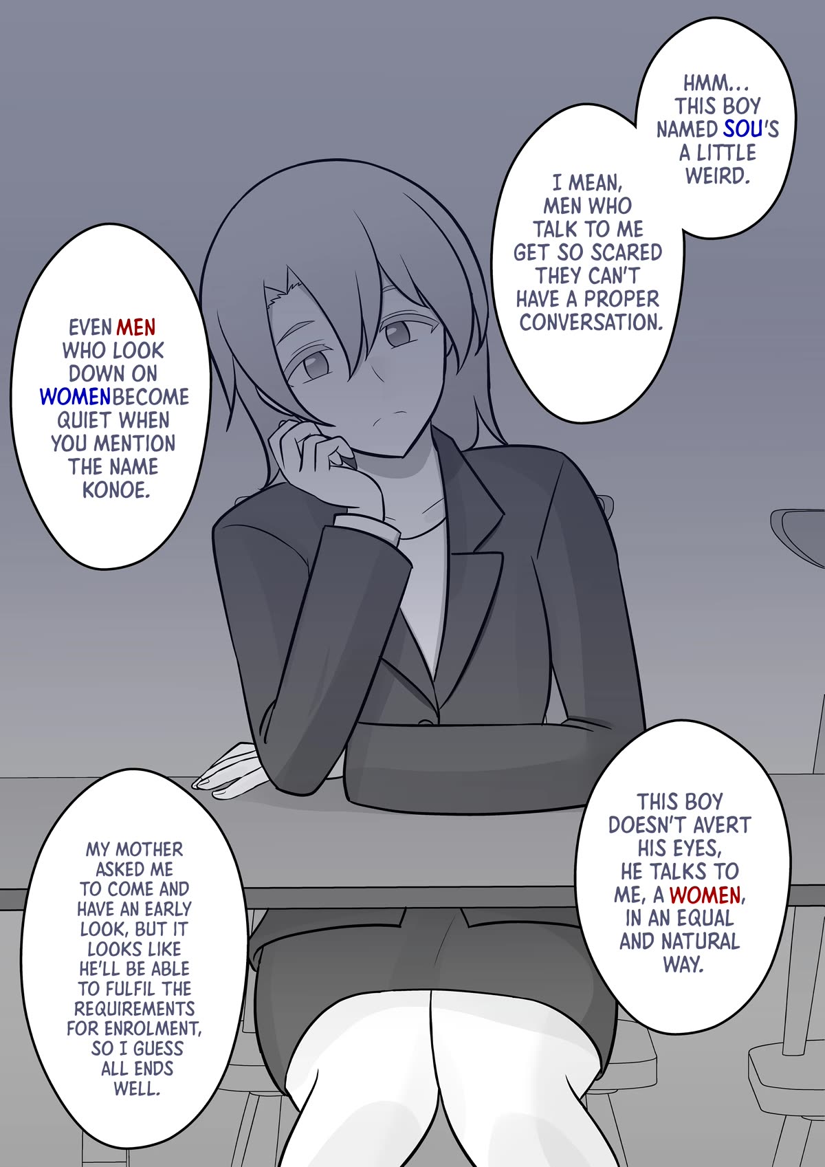 A Parallel World With a 1:39 Male to Female Ratio is Unexpectedly Normal Chapter 40 page 2 - Chapter 40