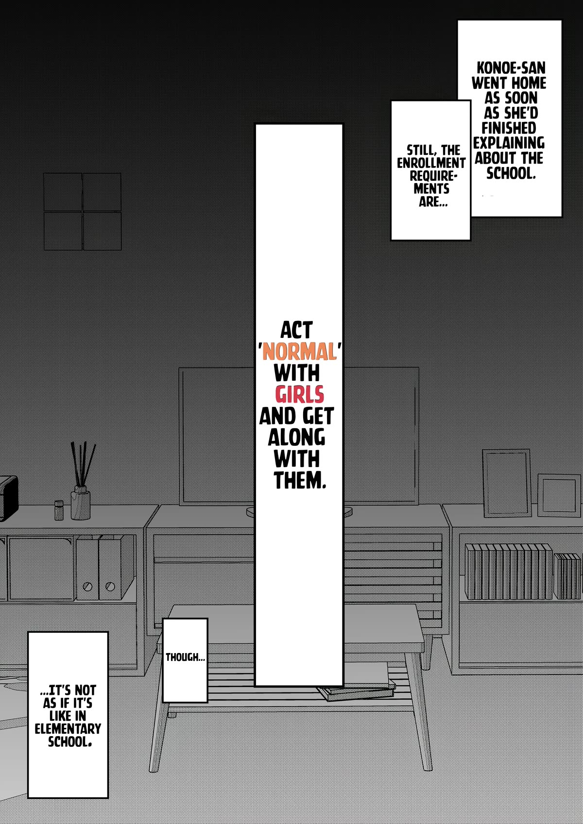 A Parallel World With a 1:39 Male to Female Ratio is Unexpectedly Normal Chapter 41 page 1 - Chapter 41