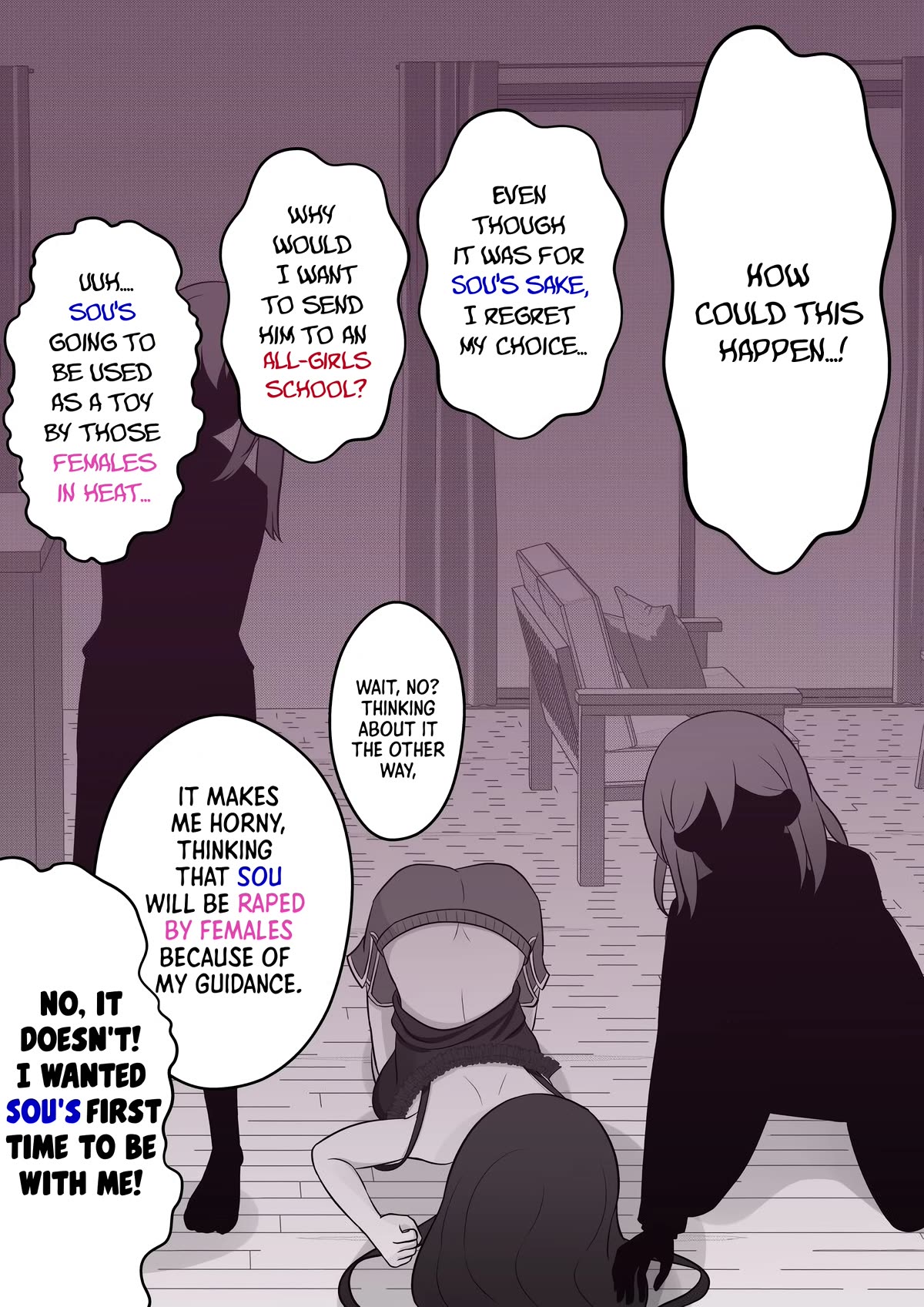 A Parallel World With a 1:39 Male to Female Ratio is Unexpectedly Normal Chapter 42 page 3 - Chapter 42