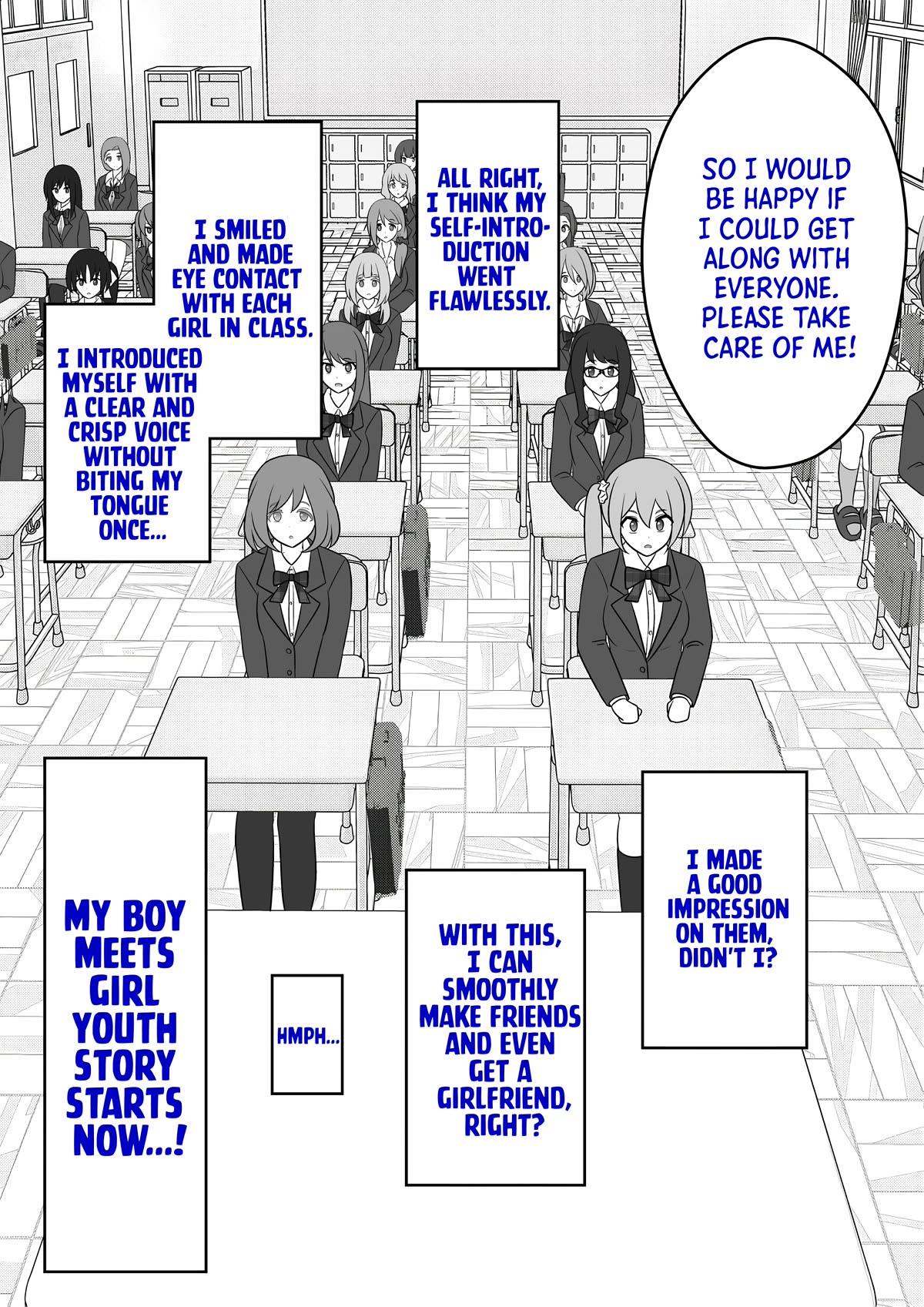 A Parallel World With a 1:39 Male to Female Ratio is Unexpectedly Normal Chapter 55 page 1 - Chapter 55