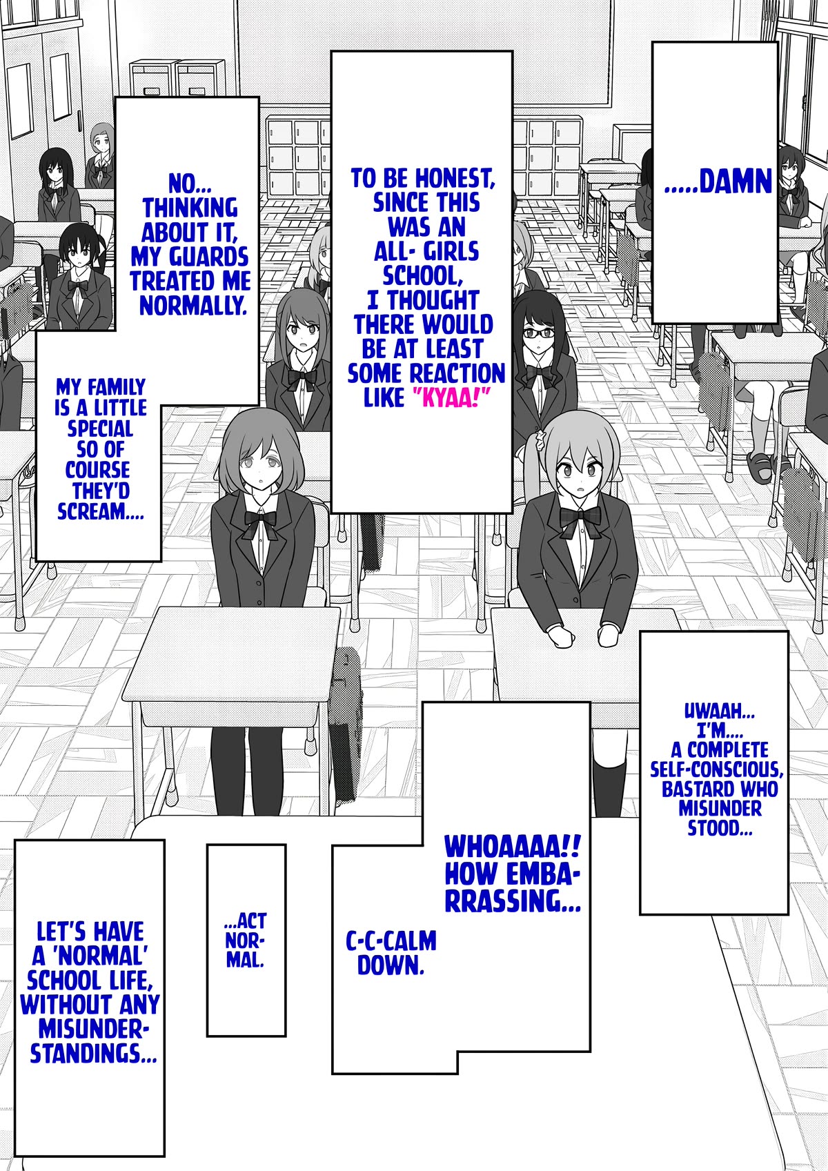 A Parallel World With a 1:39 Male to Female Ratio is Unexpectedly Normal Chapter 55 page 3 - Chapter 55