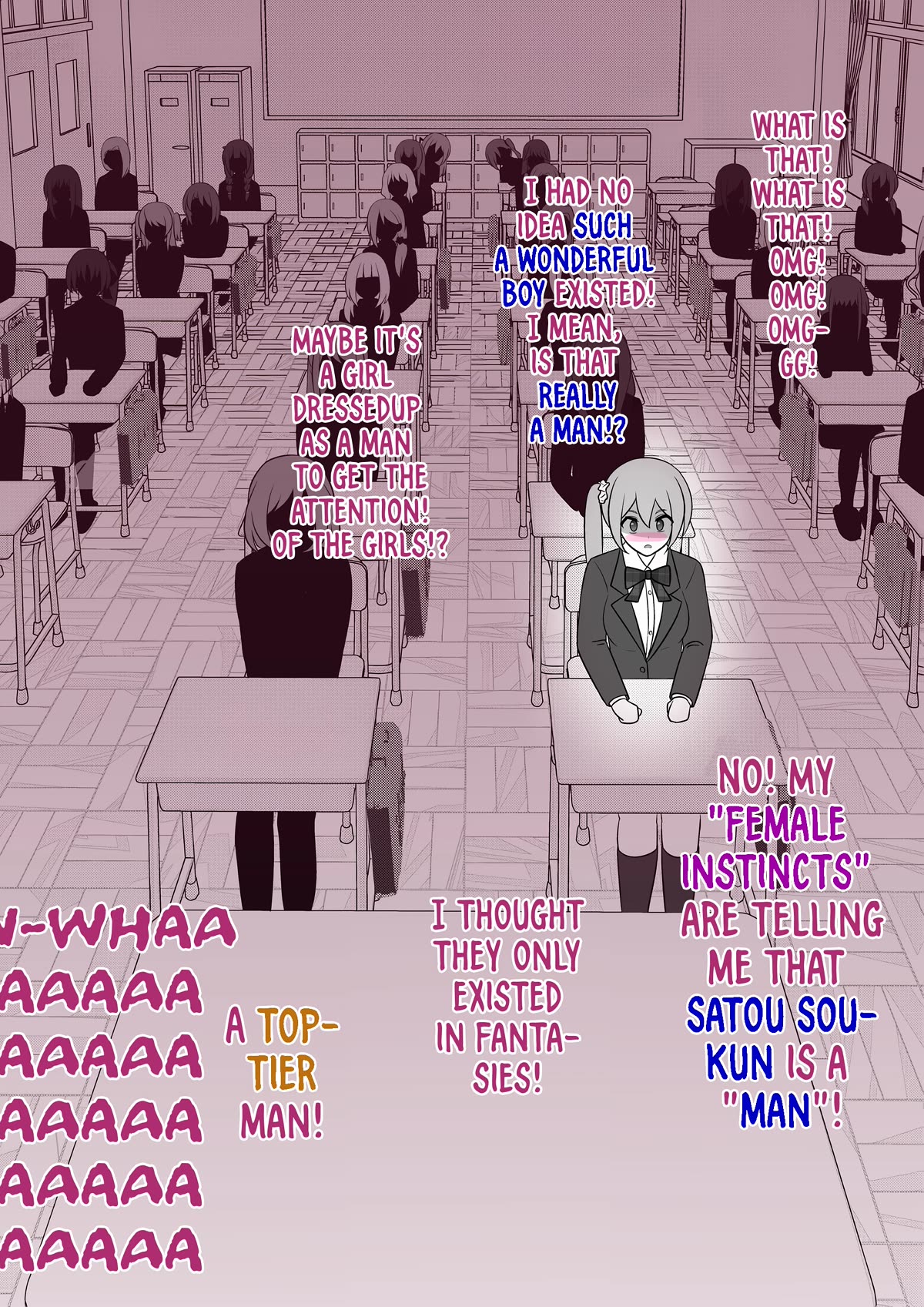 A Parallel World With a 1:39 Male to Female Ratio is Unexpectedly Normal Chapter 55 page 5 - Chapter 55
