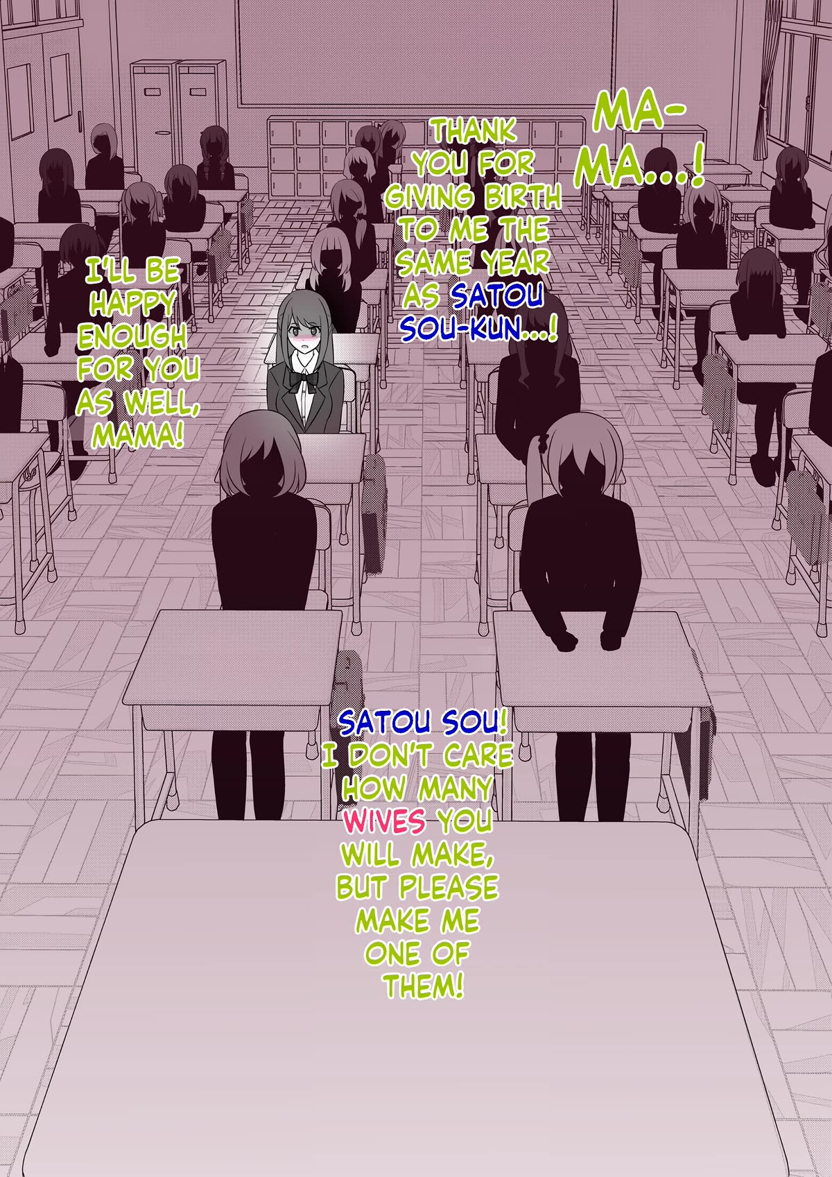 A Parallel World With a 1:39 Male to Female Ratio is Unexpectedly Normal Chapter 55 page 8 - Chapter 55