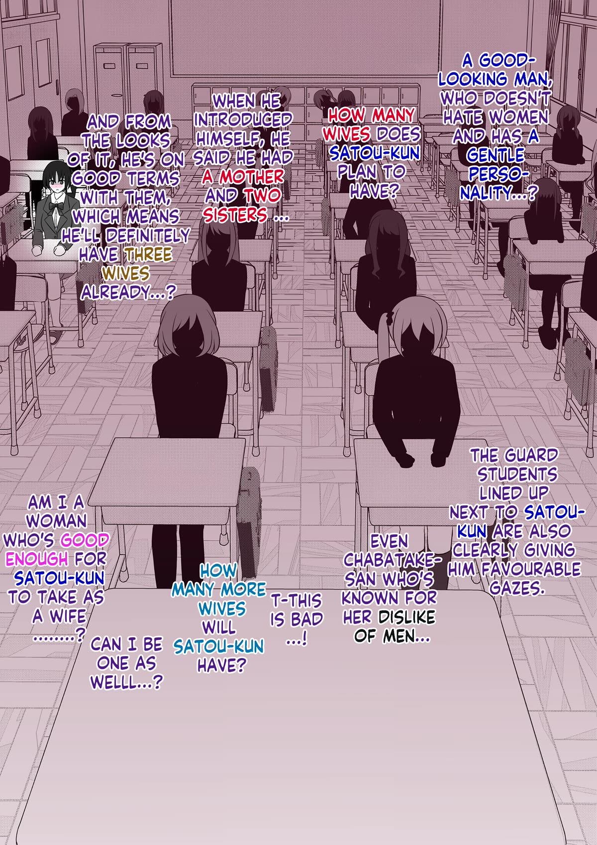 A Parallel World With a 1:39 Male to Female Ratio is Unexpectedly Normal Chapter 55 page 9 - Chapter 55