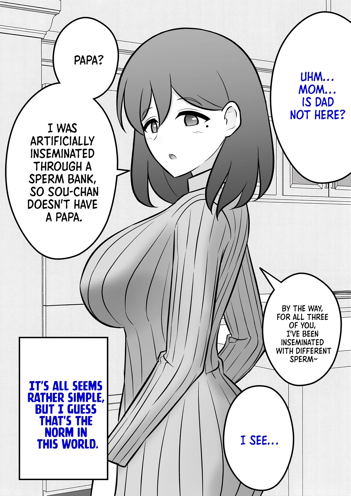 A Parallel World With a 1:39 Male to Female Ratio is Unexpectedly Normal Chapter 6 page 1 - Chapter 6