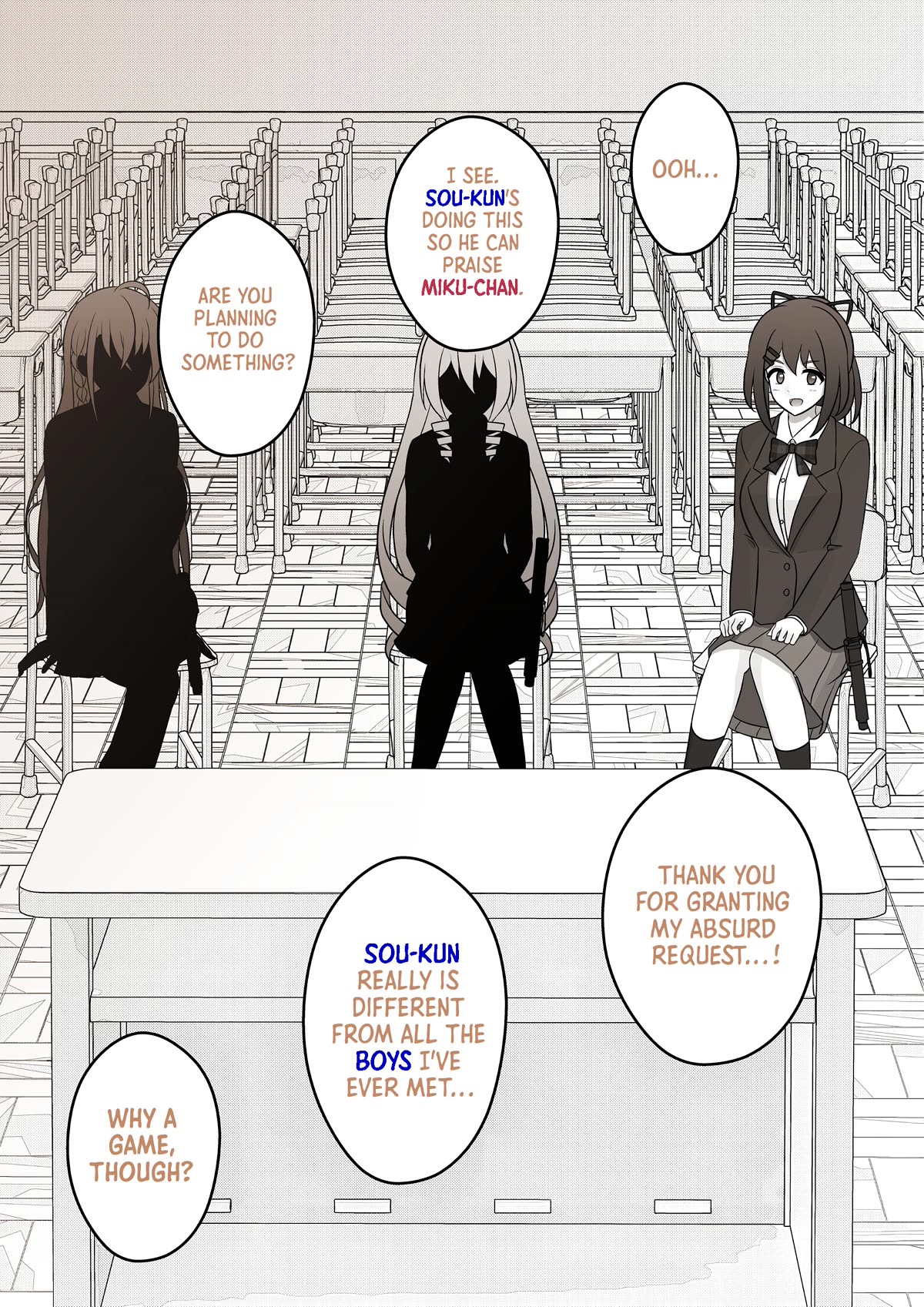A Parallel World With a 1:39 Male to Female Ratio is Unexpectedly Normal Chapter 60 page 2 - Chapter 60