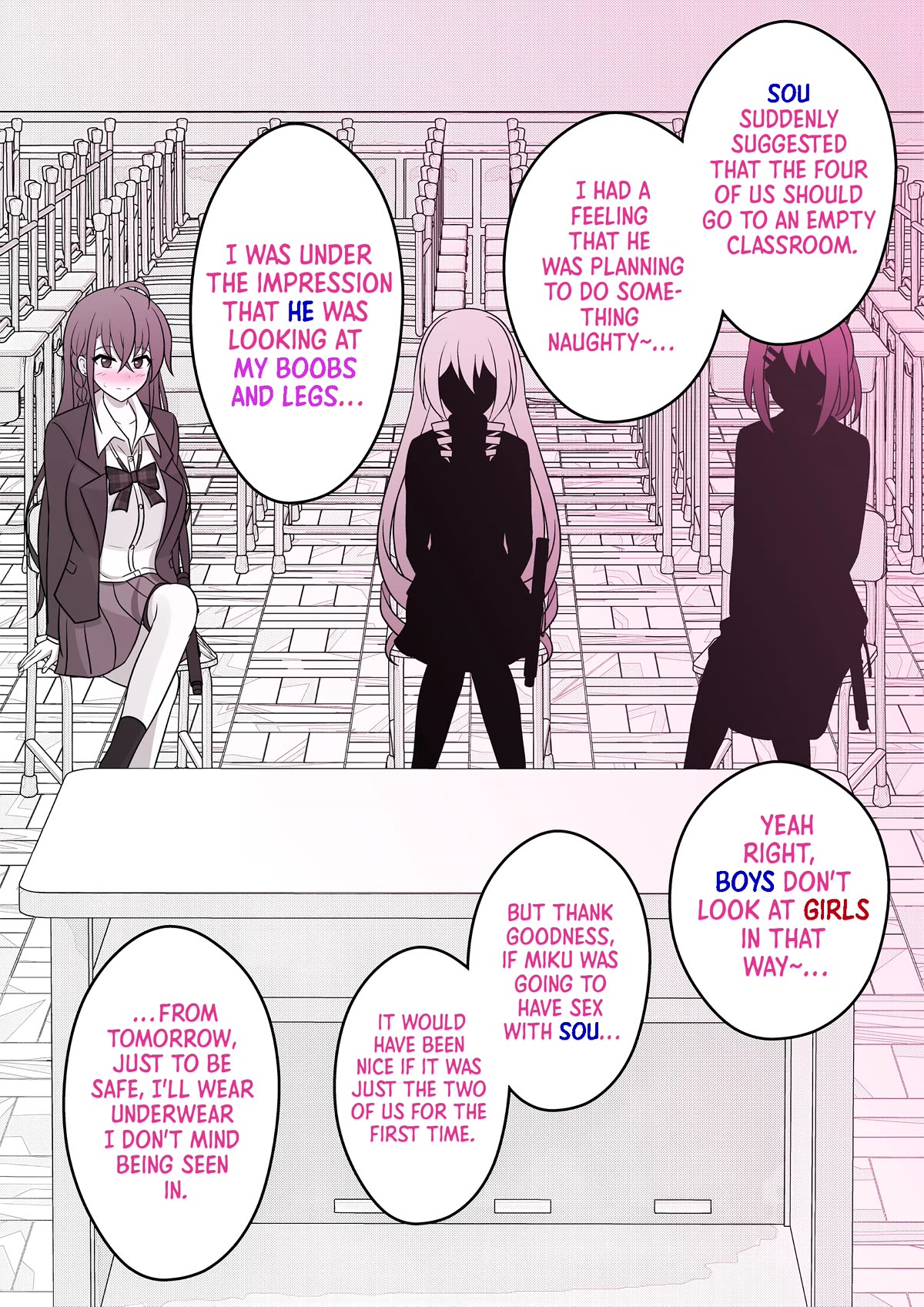 A Parallel World With a 1:39 Male to Female Ratio is Unexpectedly Normal Chapter 60 page 3 - Chapter 60