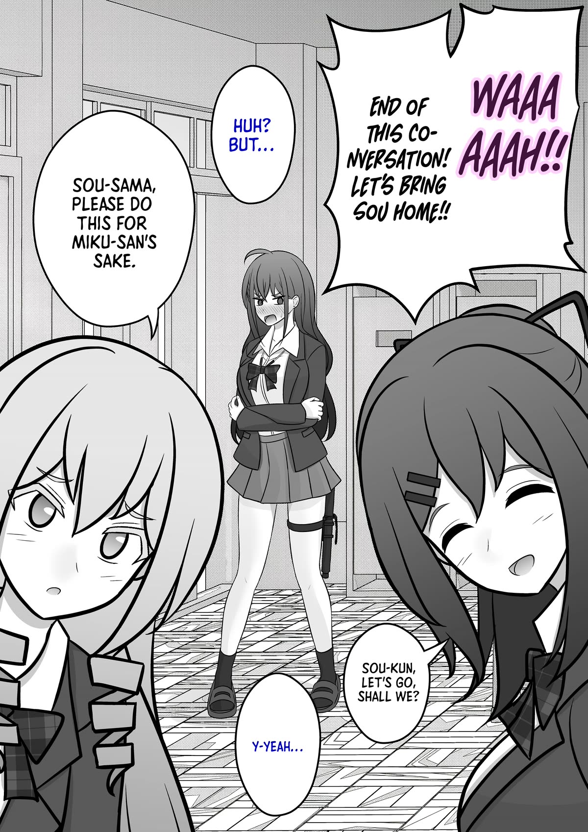 A Parallel World With a 1:39 Male to Female Ratio is Unexpectedly Normal Chapter 69 page 3 - Chapter 69