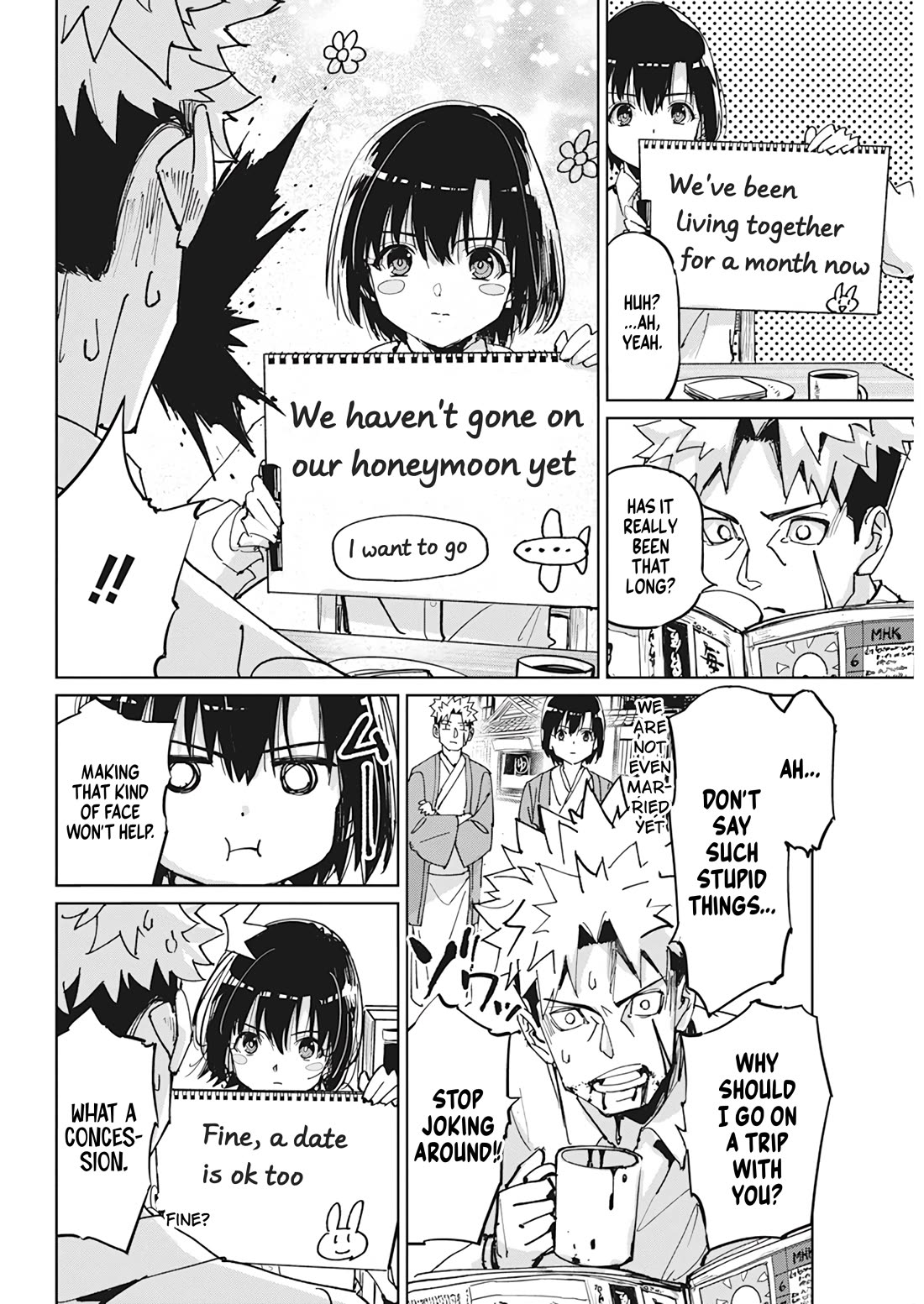 A Pen, Cuffs, & a De Fact-o Marriage Chapter 12 page 4 - Chapter 12