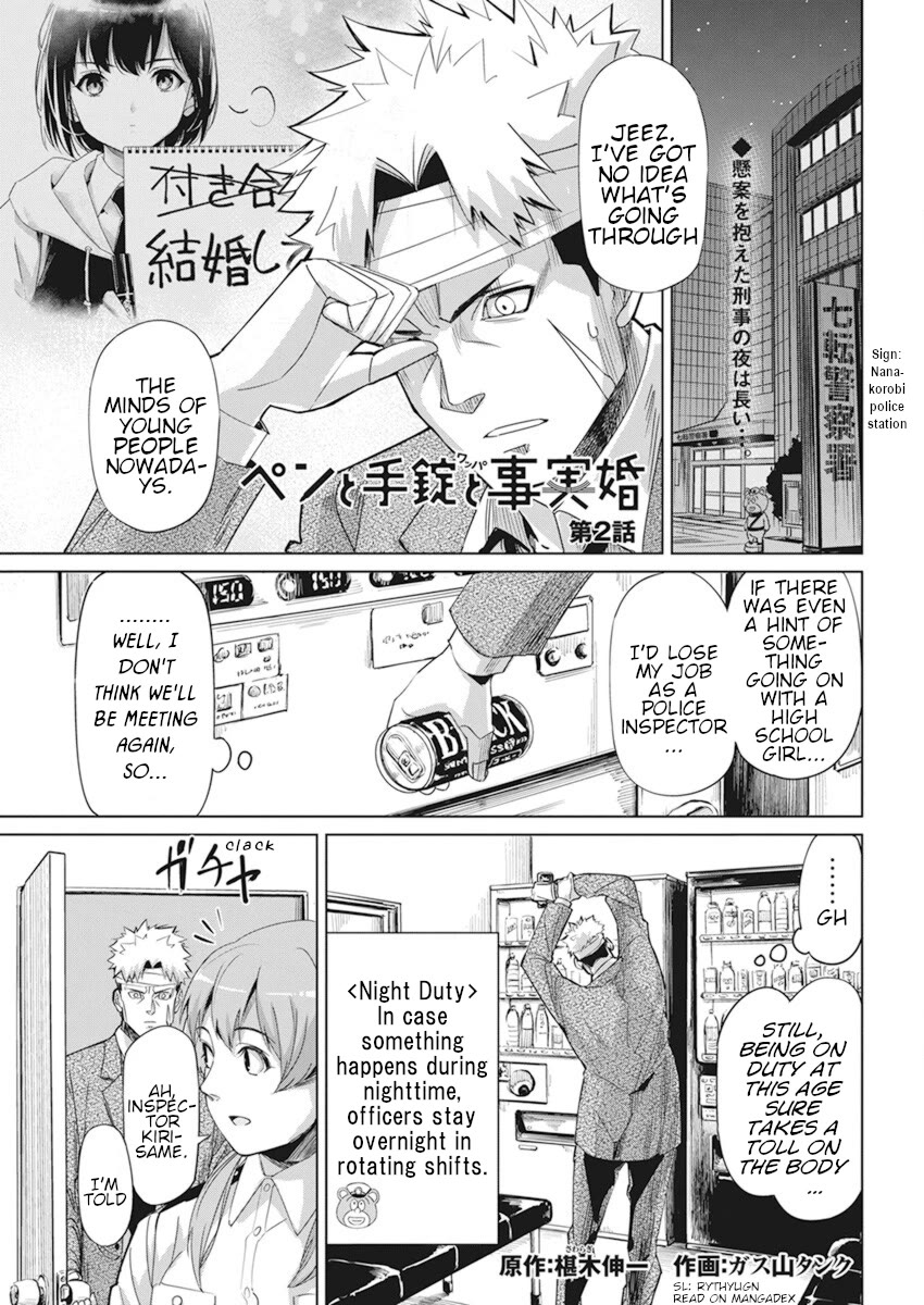 A Pen, Cuffs, & a De Fact-o Marriage Chapter 2 page 1 - Chapter 2
