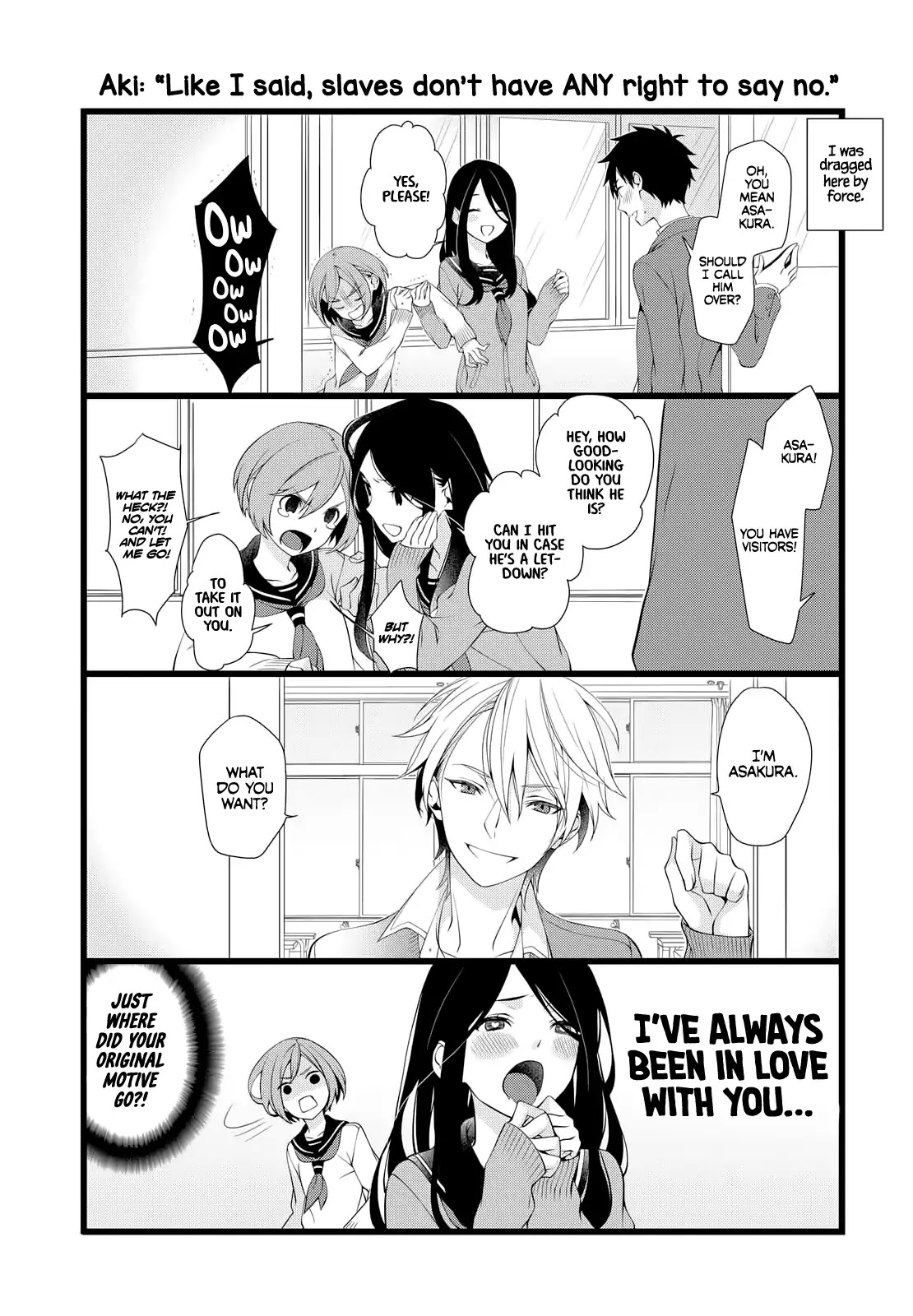 A Pervert in Love is a Demon. Chapter 1 page 4 - Chapter 1: It Begins