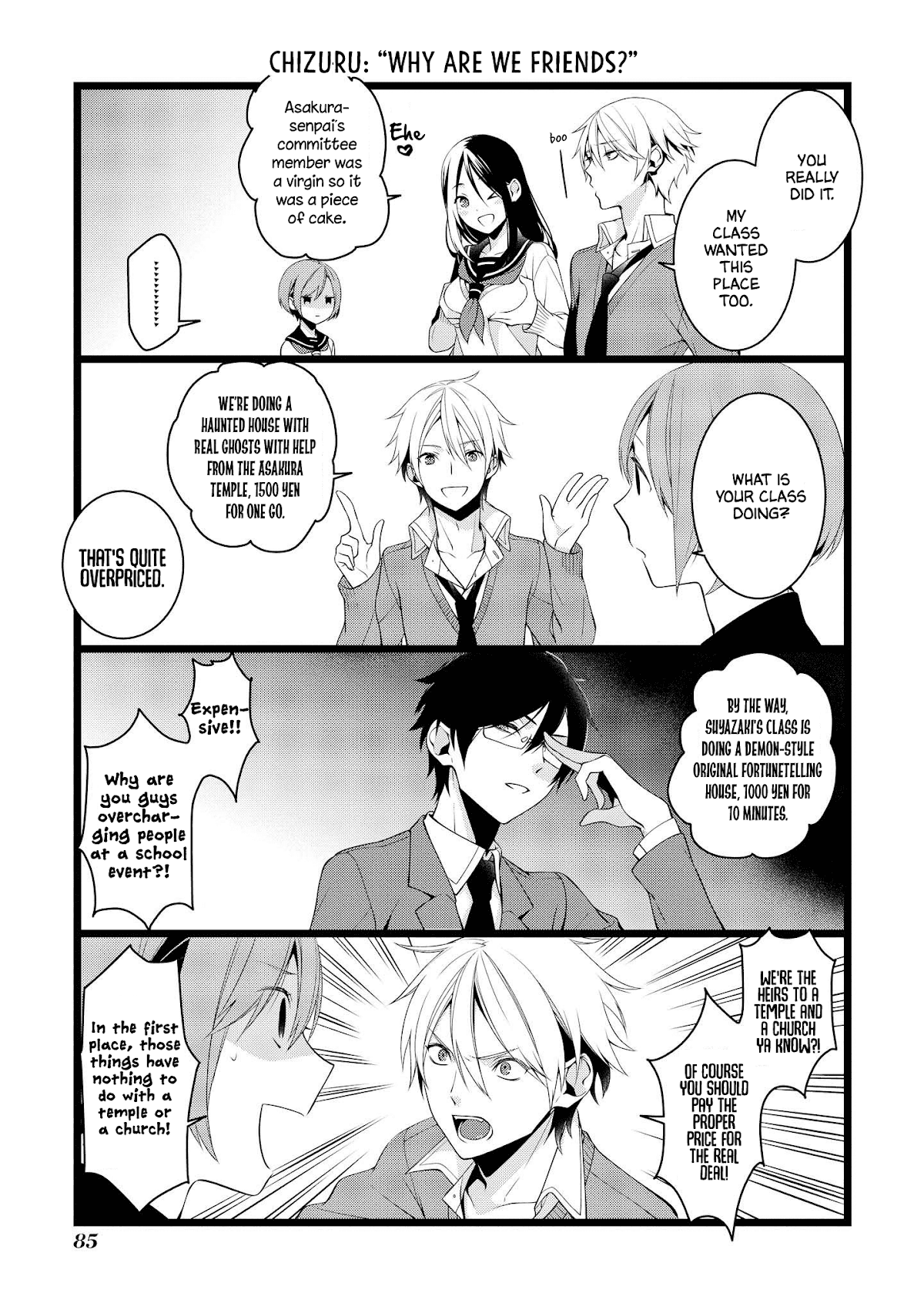 A Pervert in Love is a Demon. Chapter 11 page 5 - Chapter 11: The Day Before the Culture Festival