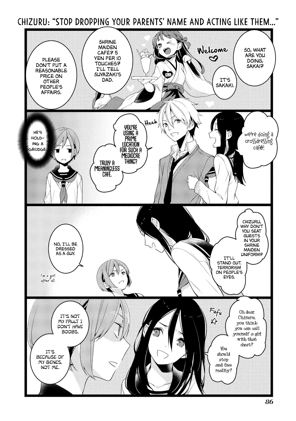 A Pervert in Love is a Demon. Chapter 11 page 6 - Chapter 11: The Day Before the Culture Festival