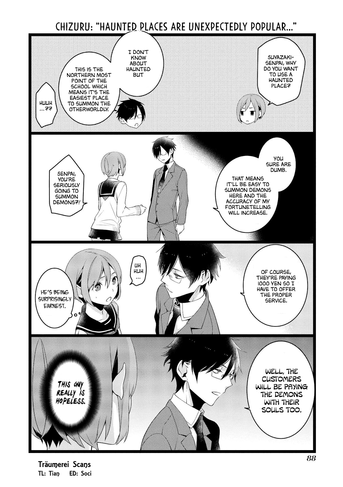 A Pervert in Love is a Demon. Chapter 11 page 8 - Chapter 11: The Day Before the Culture Festival