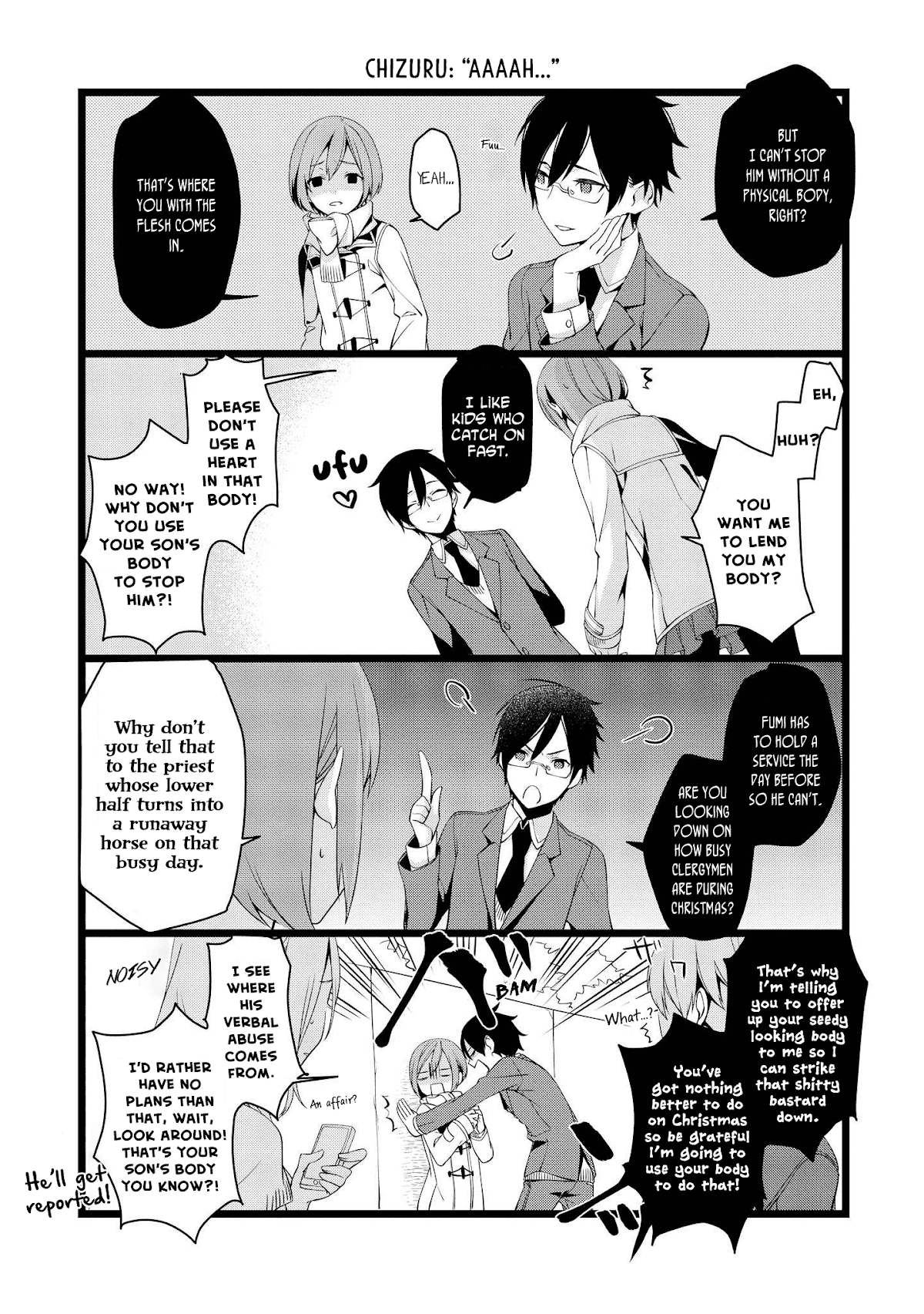 A Pervert in Love is a Demon. Chapter 18 page 3 - Chapter 18: Christmas (3)