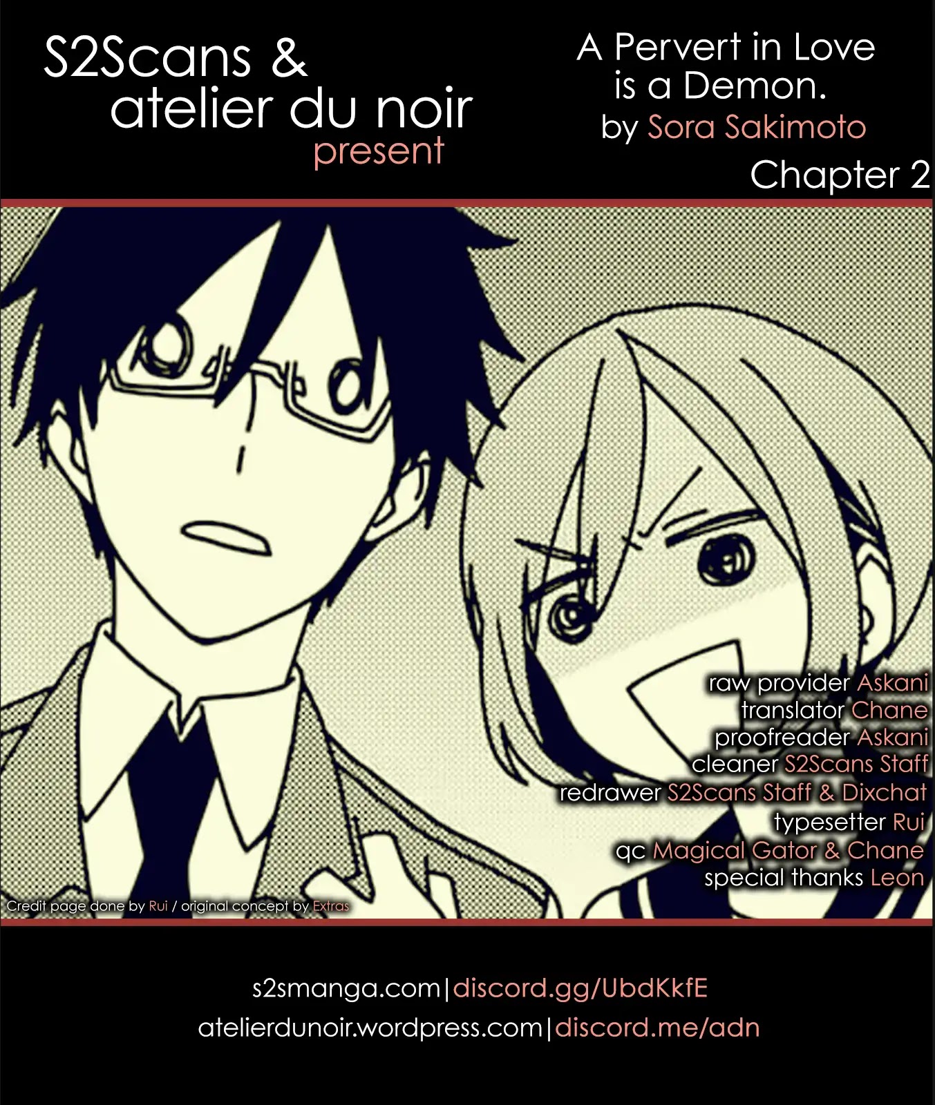 A Pervert in Love is a Demon. Chapter 2 page 1 - Chapter 2: The Second Encounter