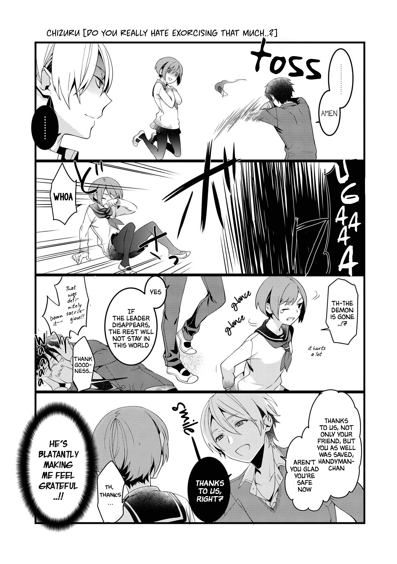 A Pervert in Love is a Demon. Chapter 4 page 7 - Chapter 4: In the Demon's Hands