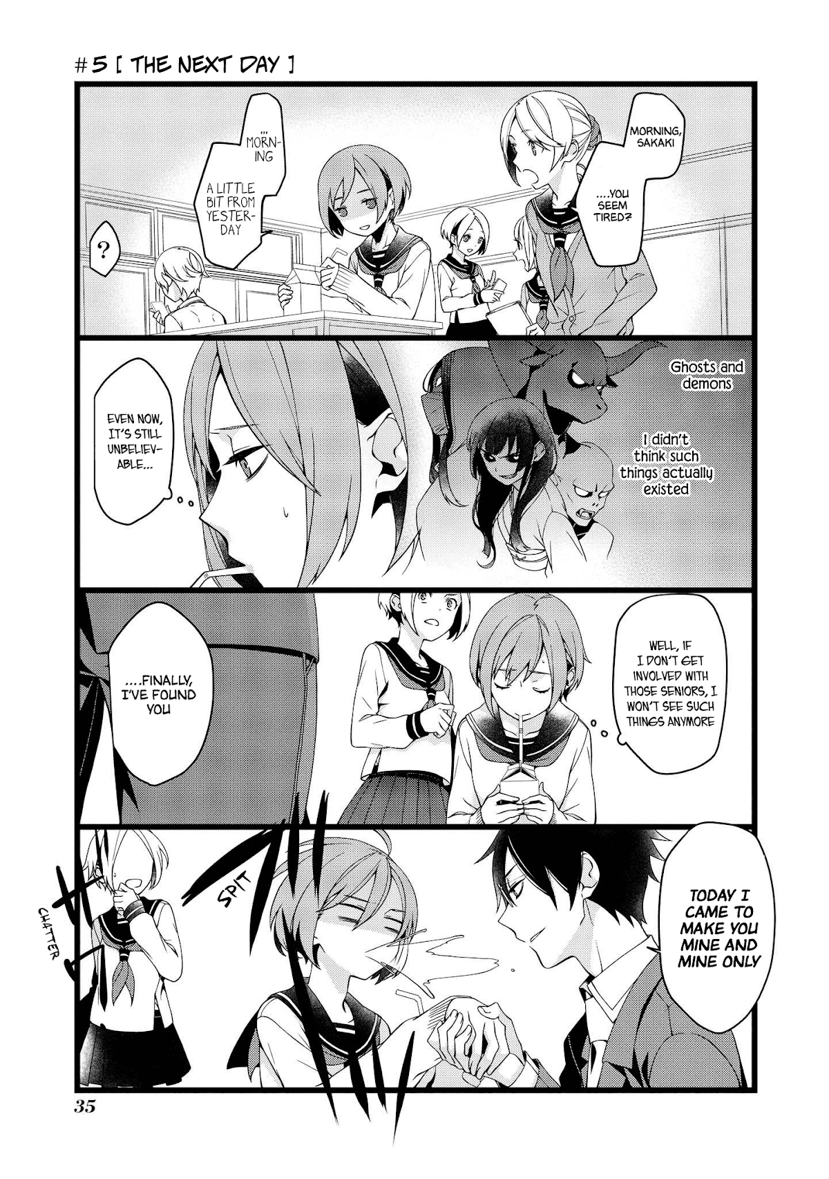 A Pervert in Love is a Demon. Chapter 5 page 1 - Chapter 5: The Next Day