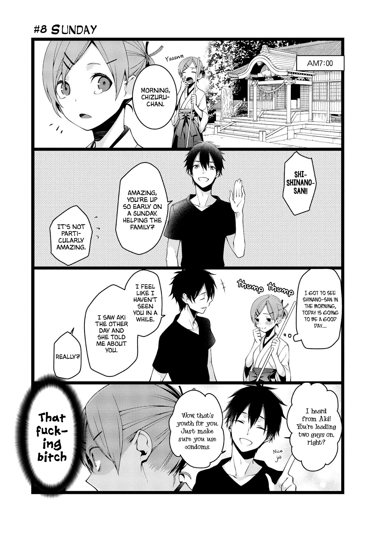 A Pervert in Love is a Demon. Chapter 8 page 1 - Chapter 8: Sunday