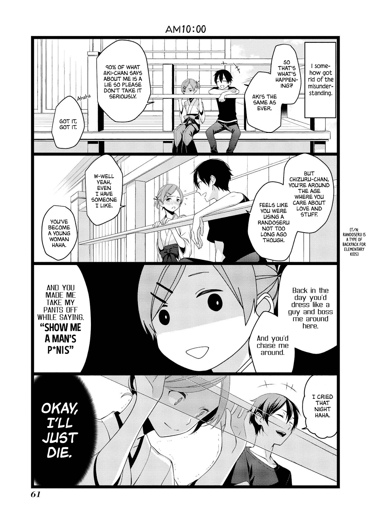 A Pervert in Love is a Demon. Chapter 8 page 3 - Chapter 8: Sunday
