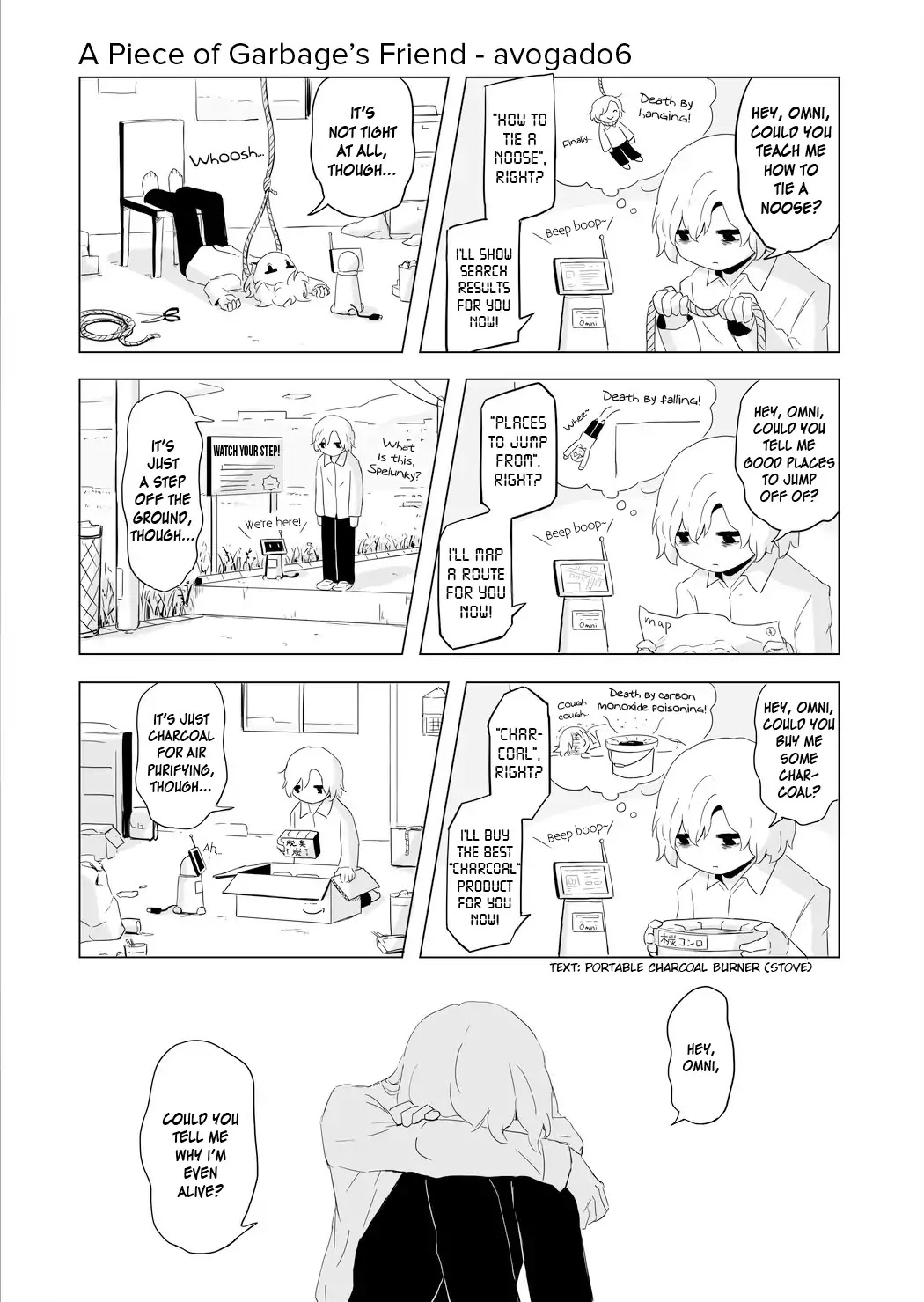 A Piece of Garbage's Friend Chapter 0 page 1 - Chapter 0: Oneshot