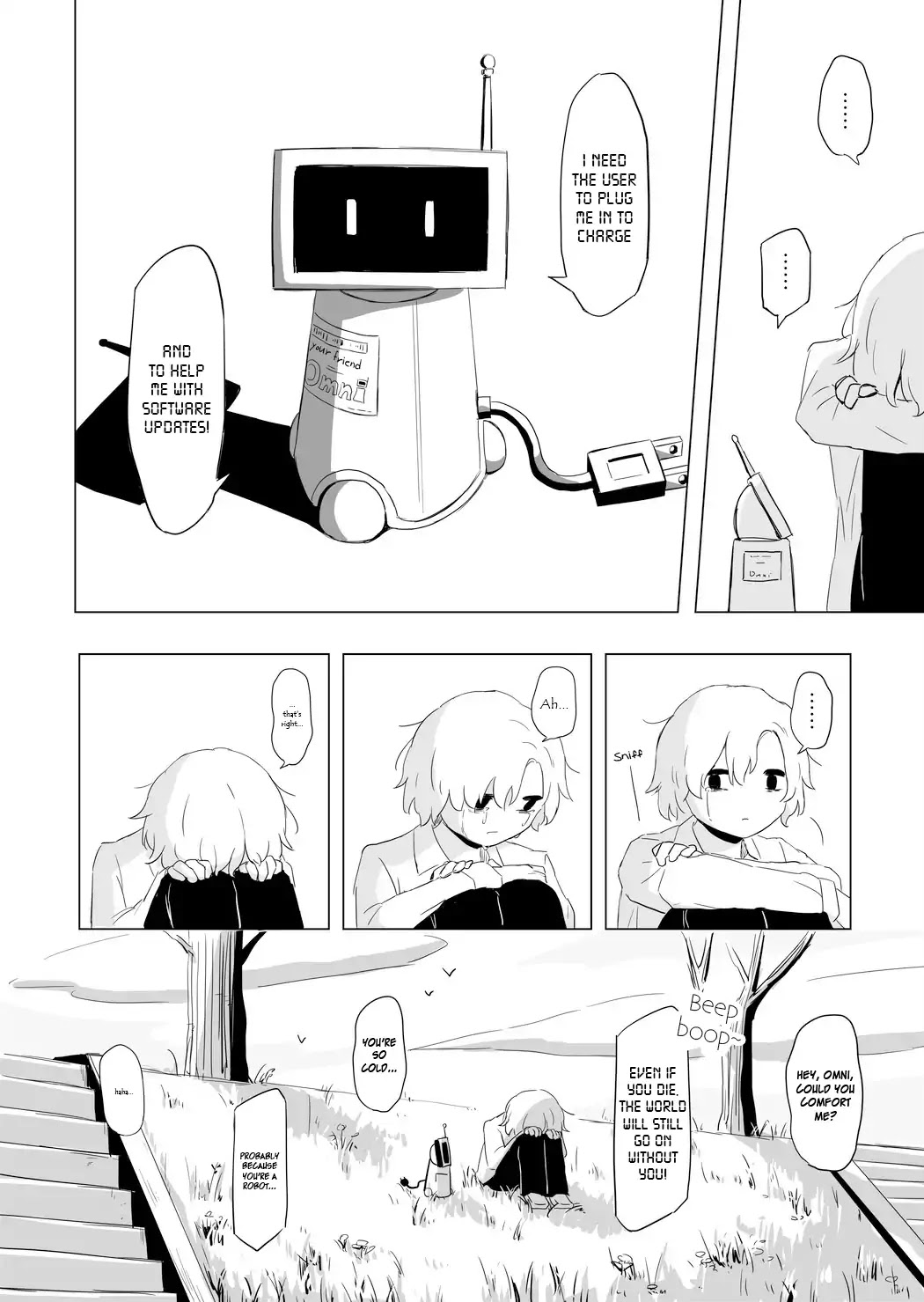 A Piece of Garbage's Friend Chapter 0 page 2 - Chapter 0: Oneshot