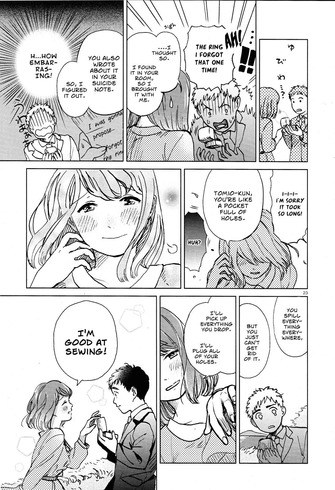 A Pocket Full of Holes Forgets Everything Chapter 0 page 23 - Chapter 0 : [Oneshot]