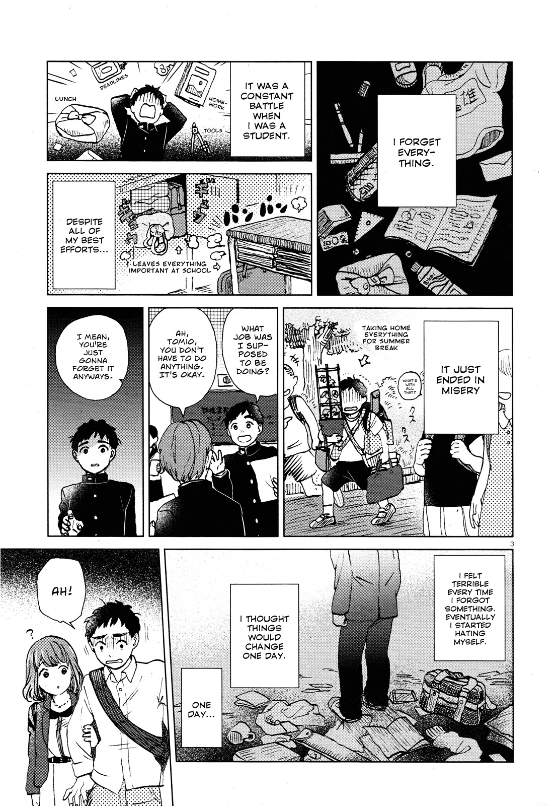 A Pocket Full of Holes Forgets Everything Chapter 0 page 3 - Chapter 0 : [Oneshot]
