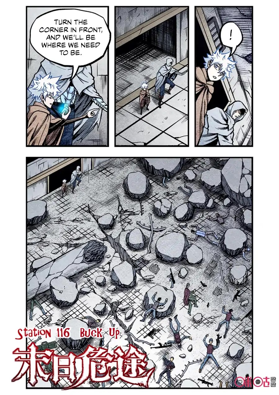 A Post-Apocalyptic Journey Chapter 116 page 5 - Chapter 116: Buck Up