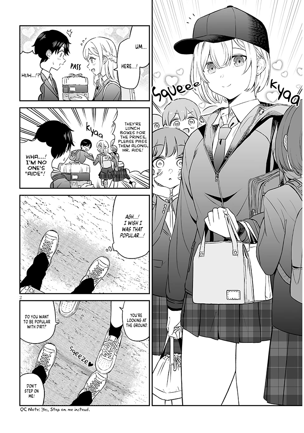 A Prince of a Friend Chapter 2 page 2 - Chapter 2: Look at the Eyes while Talking
