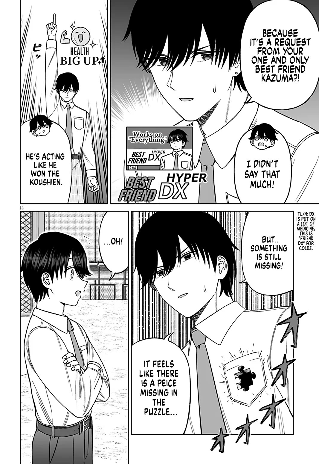 A Prince of a Friend Chapter 31 page 14 - Chapter 31: Heart Fluttering Love Triangle