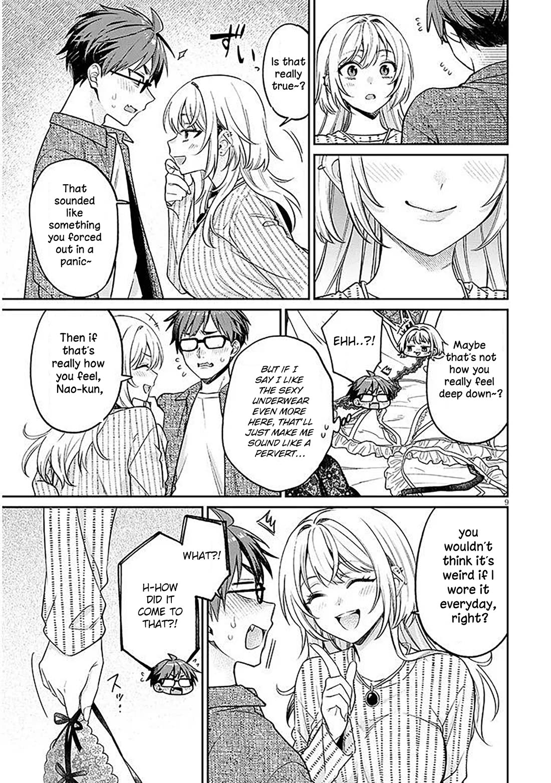 A Quirky Girl is Inviting Me to Bed Chapter 19.1 page 9 - Chapter 19.1