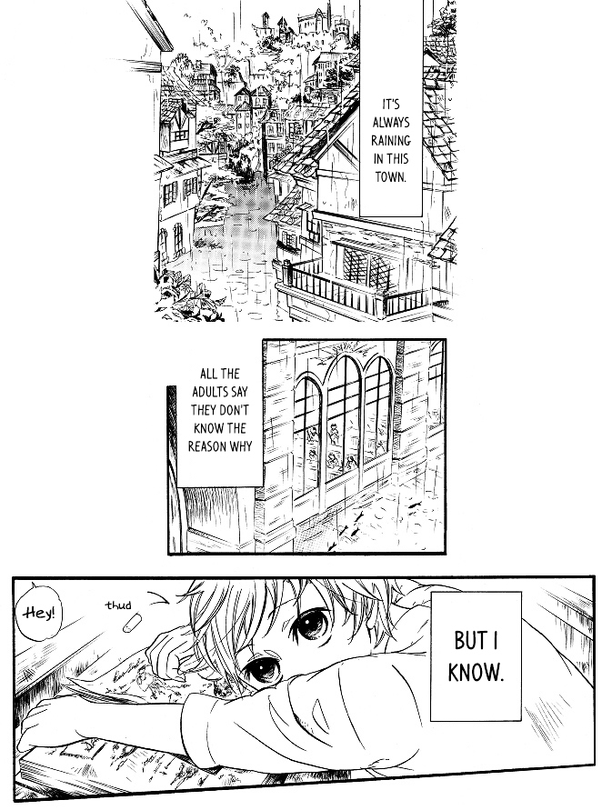 A Rainy Town - Challenge Chapter 1 page 1 - Chapter 1 : Rainy Town [Oneshot]