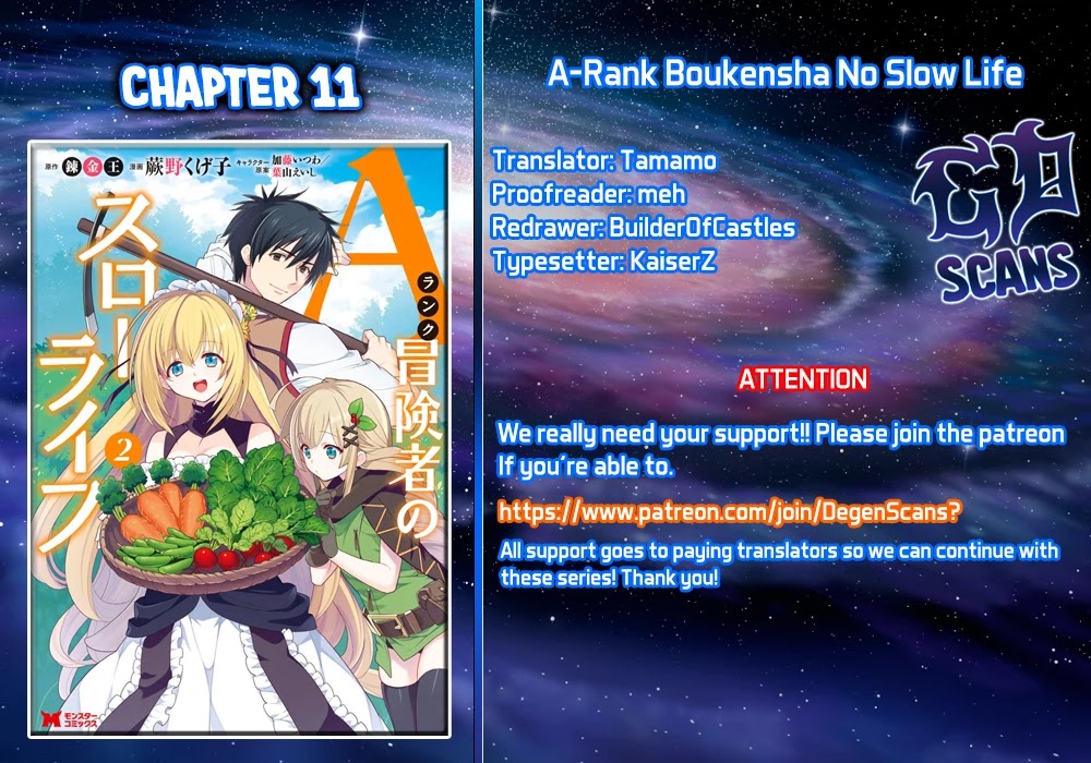 A-Rank Boukensha No Slow Life Chapter 11 thumbnail