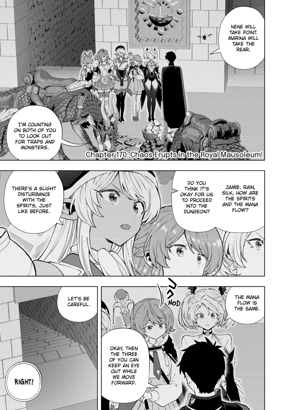 A Rank Party wo Ridatsu Shita Ore wa, Moto Oshiego Tachi to Meikyuu Shinbu wo Mezasu Chapter 170 page 1 - Chapter 170