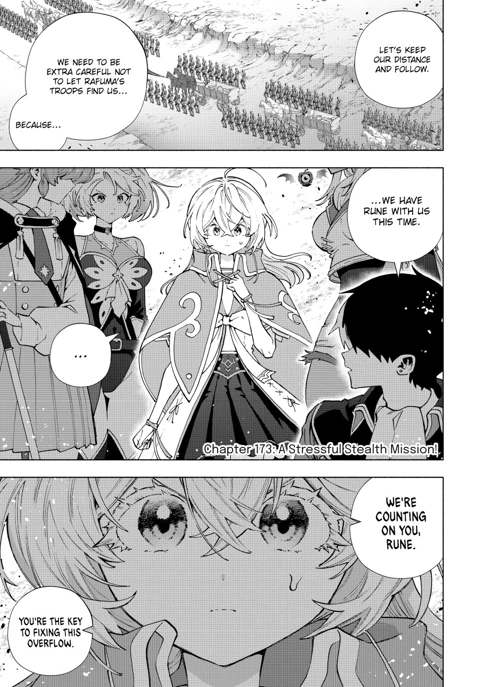 A Rank Party wo Ridatsu Shita Ore wa, Moto Oshiego Tachi to Meikyuu Shinbu wo Mezasu Chapter 173 page 1 - Chapter 173