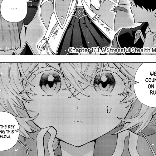 A Rank Party wo Ridatsu Shita Ore wa, Moto Oshiego Tachi to Meikyuu Shinbu wo Mezasu Chapter 173 cover