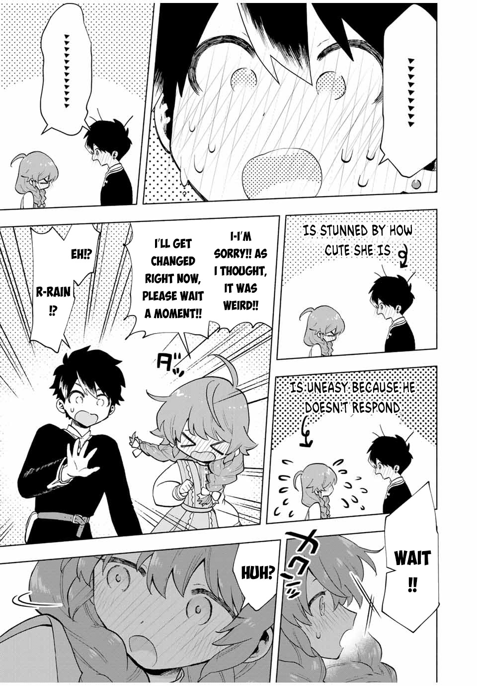 A Rank Party wo Ridatsu Shita Ore wa, Moto Oshiego Tachi to Meikyuu Shinbu wo Mezasu Chapter 20 page 12 - Chapter 20: Only the Two of Us, the First Time with Rain...