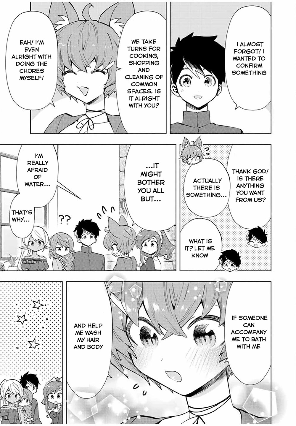 A Rank Party wo Ridatsu Shita Ore wa, Moto Oshiego Tachi to Meikyuu Shinbu wo Mezasu Chapter 42 page 6 - Chapter 42: Three Daughters and Nene Took a Bath