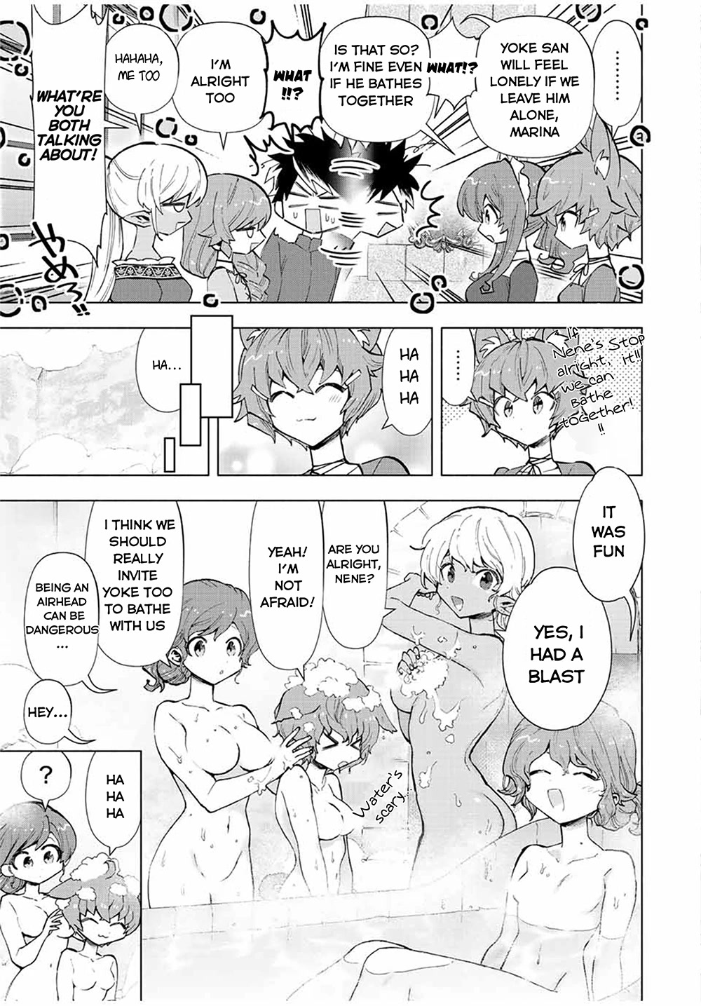 A Rank Party wo Ridatsu Shita Ore wa, Moto Oshiego Tachi to Meikyuu Shinbu wo Mezasu Chapter 42 page 8 - Chapter 42: Three Daughters and Nene Took a Bath