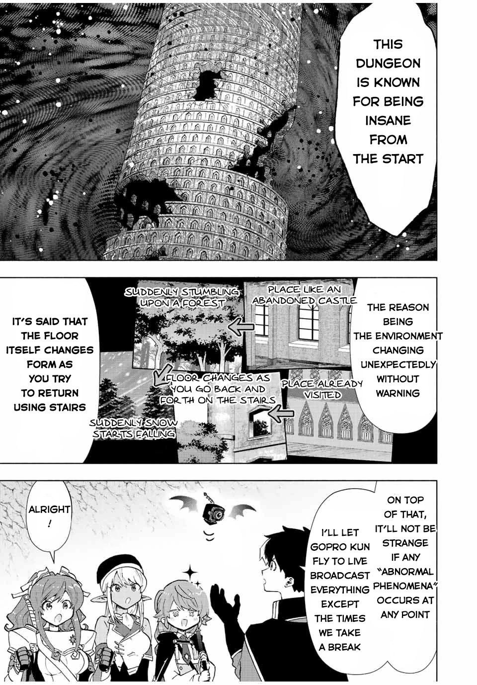 A Rank Party wo Ridatsu Shita Ore wa, Moto Oshiego Tachi to Meikyuu Shinbu wo Mezasu Chapter 44 page 4 - Chapter 44: Abnormal is Normal at [Endless Darkness]
