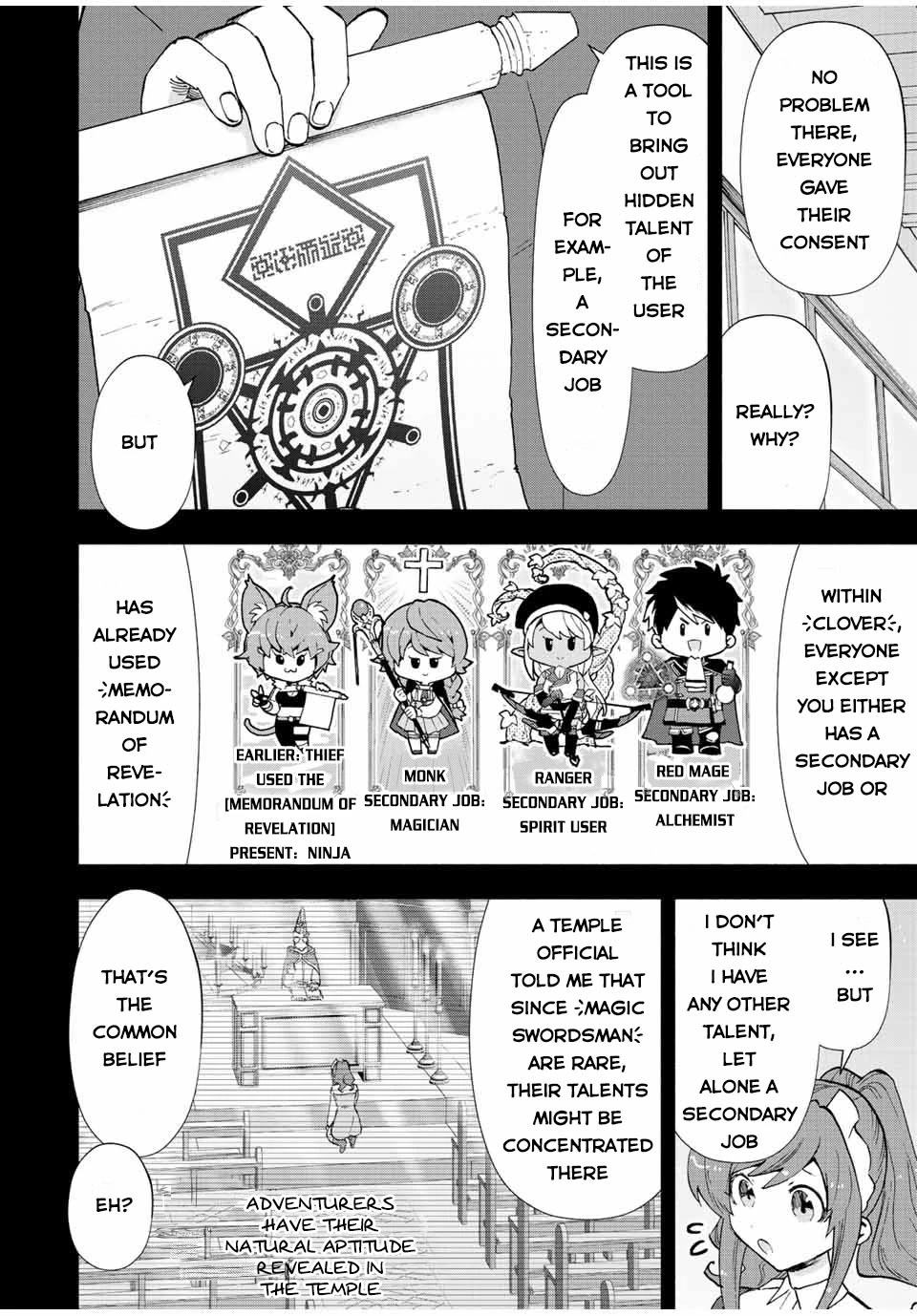 A Rank Party wo Ridatsu Shita Ore wa, Moto Oshiego Tachi to Meikyuu Shinbu wo Mezasu Chapter 46 page 3 - Chapter 46: Marina's Hidden Talent