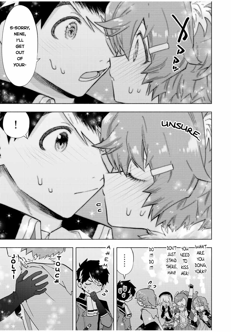 A Rank Party wo Ridatsu Shita Ore wa, Moto Oshiego Tachi to Meikyuu Shinbu wo Mezasu Chapter 59 page 10 - Chapter 59: Showered with Kisses, Yoke Blushes!!