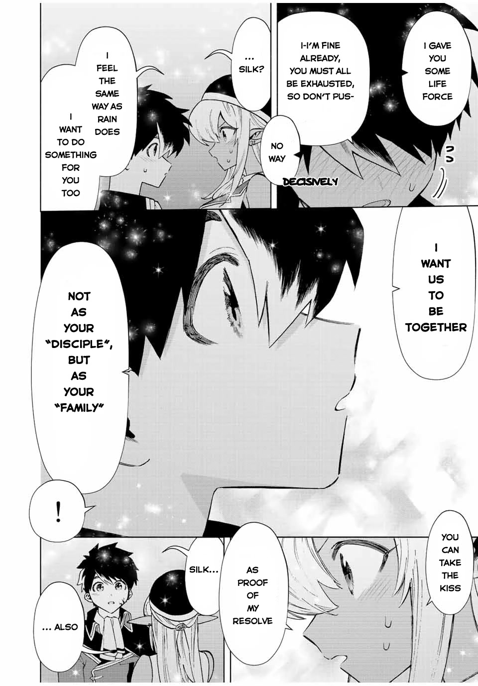 A Rank Party wo Ridatsu Shita Ore wa, Moto Oshiego Tachi to Meikyuu Shinbu wo Mezasu Chapter 59 page 3 - Chapter 59: Showered with Kisses, Yoke Blushes!!