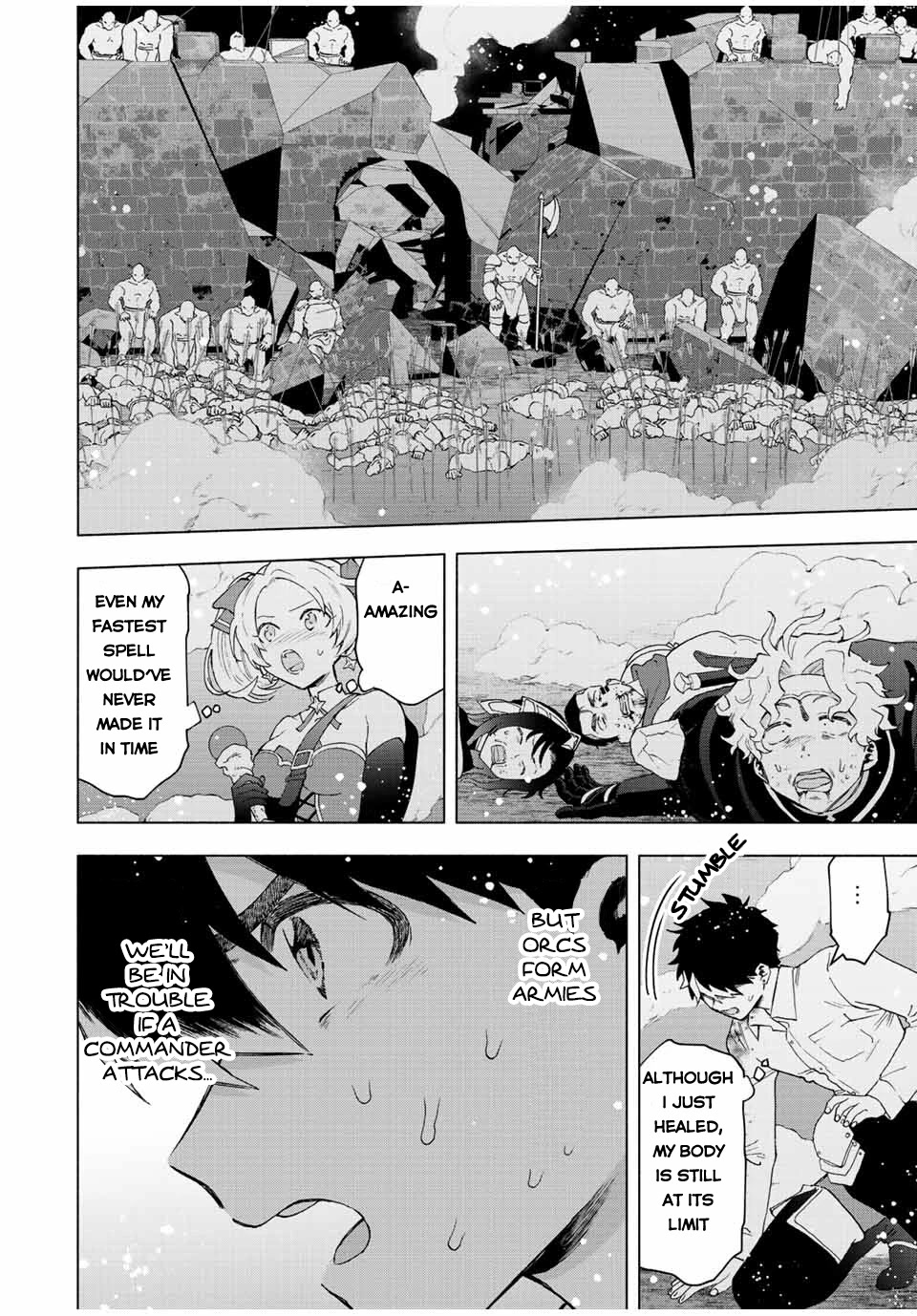 A Rank Party wo Ridatsu Shita Ore wa, Moto Oshiego Tachi to Meikyuu Shinbu wo Mezasu Chapter 62 page 11 - Chapter 62: Battle to the Death with Orcs