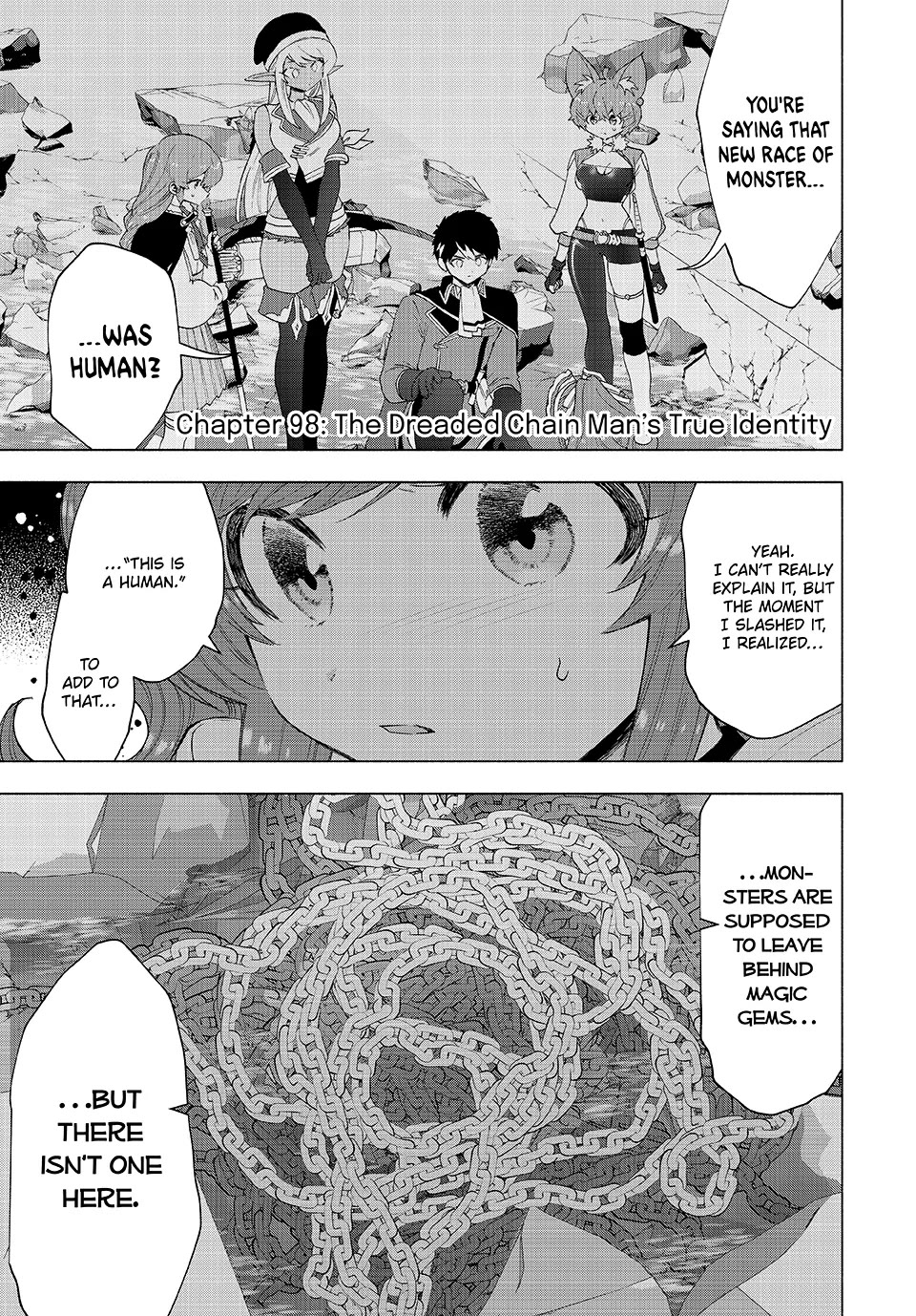 A Rank Party wo Ridatsu Shita Ore wa, Moto Oshiego Tachi to Meikyuu Shinbu wo Mezasu Chapter 98 page 1 - Chapter 98