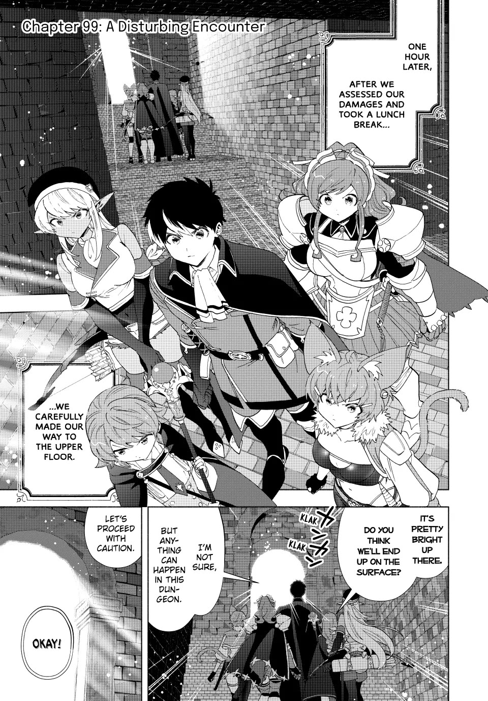 A Rank Party wo Ridatsu Shita Ore wa, Moto Oshiego Tachi to Meikyuu Shinbu wo Mezasu Chapter 99 page 1 - Chapter 99